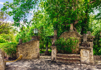 Ancient village Altos de Chavon - Colonial town reconstructed in