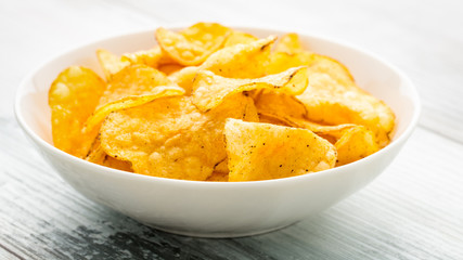 Kartoffelchips - potato crisps
