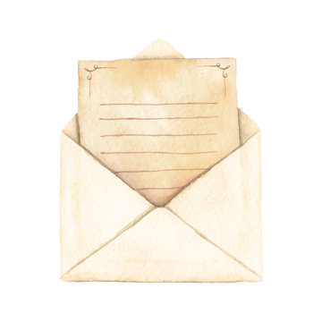 Envelope with a letter