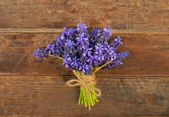 Obraz na płótnie Canvas Small bouquet of hyacinth