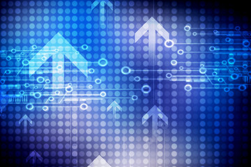 Background conceptual image of digital 3d icons