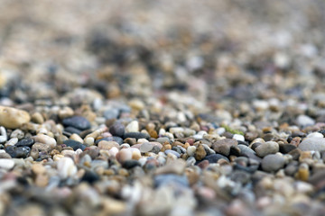 pebble floor
