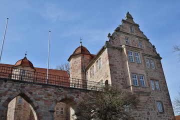 Das Schloss in Eschwege in Nordhessen