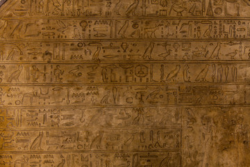 Obraz na płótnie Canvas Hieroglyph