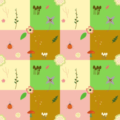 nature pattern vector