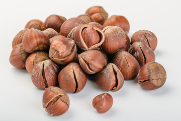 dried hazelnut