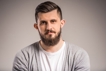 Fototapeta premium Bearded man