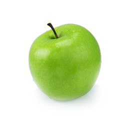 Green Apple isolated on white