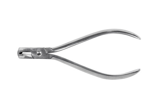 Dental pliers tool, isolated on white background