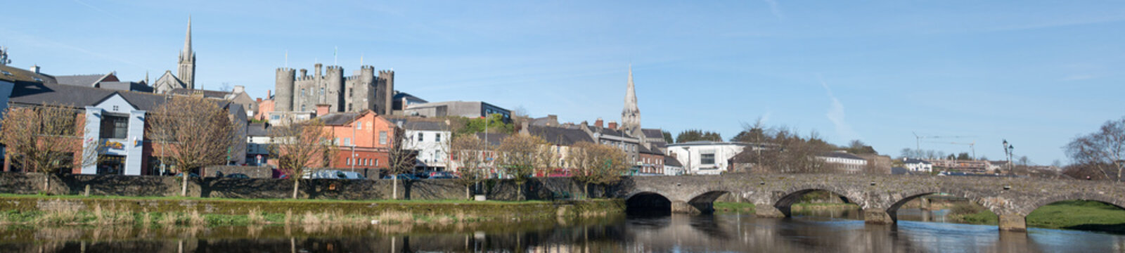 Enniscorthy Town Panoramic View Ireland
