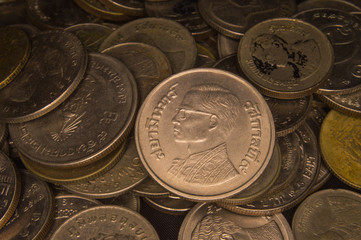 Naklejka premium Coin collectors