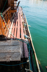 floating village in Kanchanaburi Province, Thailand