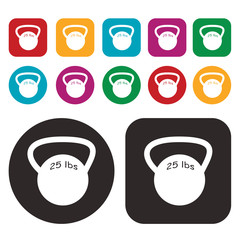 kettle bell icon