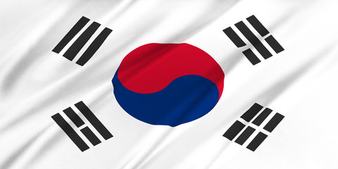 Flag of Korea South