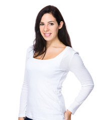 Fototapeta premium Brunette young woman