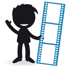 Short People with film stripe