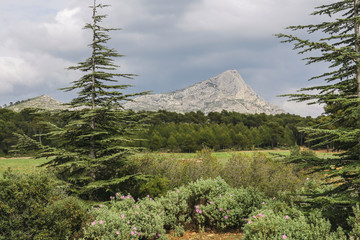 La sainte Victoire, à aix en Provence