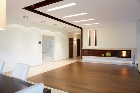 Open space at home