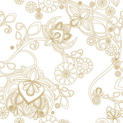 vintage floral pattern