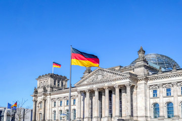 Naklejka premium Reichstag Berlin 