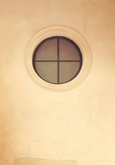 Old wooden window