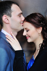 Portrait of a loving couple