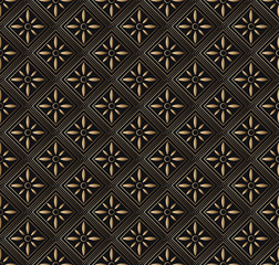 Gold Seamless pattern background