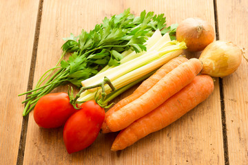 Vegetables for vegetable broth
