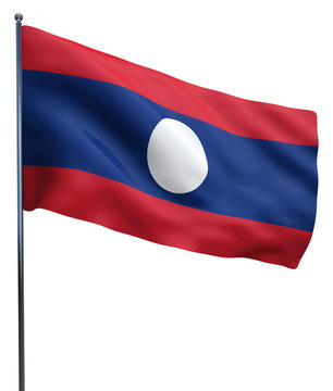 Laos Flag Image