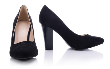 Women's shoes on a white background