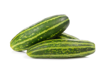 Muskmelon on a white background