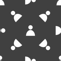 Person symbol pattern