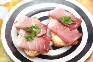 Schinkenbrötchen