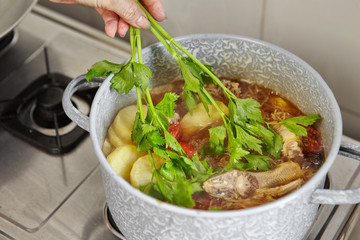 Add parsley