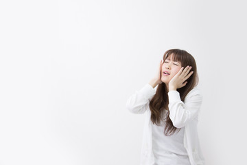 部屋着(白バック)