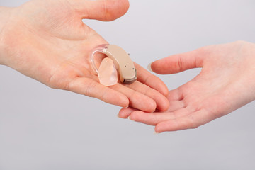 Adding a hearing aid