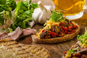 Devilish fried bread