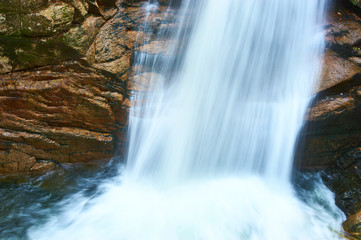 Sabbaday Falls in White Mountain National Forest