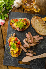 Devilish fried bread