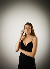 Woman on the phone