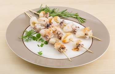 Grilled cuttlefish