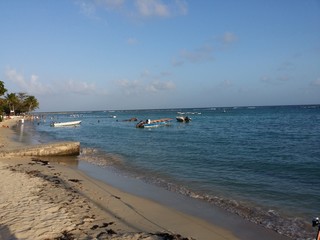 Plage du bourg de Sainte Anne, Guadeloupe © fredodido971