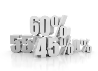 Discount 3d illustration