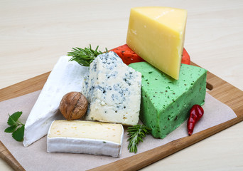 Assortment cheese