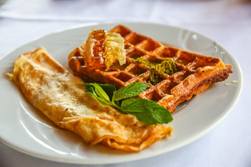 Belgian waffle