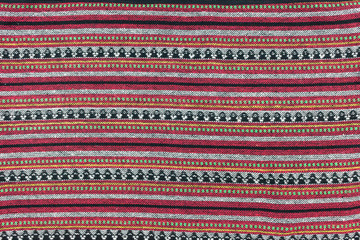 Local north Thailand pattern design made fabric and silk