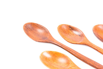 Wooden Spoon Isolated