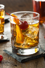 Homemade Old Fashioned Cocktail