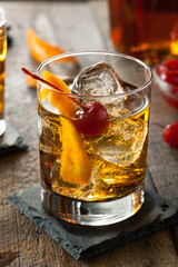 Homemade Old Fashioned Cocktail