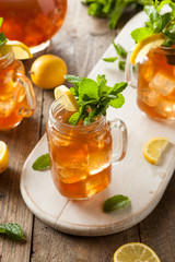 Homemade Iced Tea and Lemonade